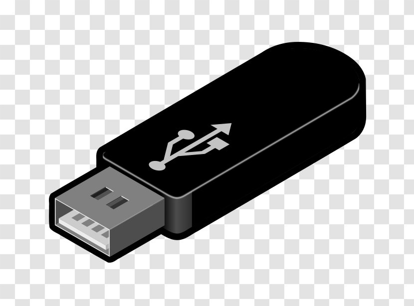 USB Flash Drives Memory Clip Art - Hard Transparent PNG
