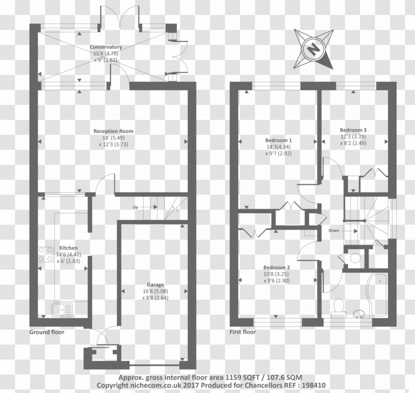 Floor Plan Paper Furniture Pattern - Drawing - Design Transparent PNG