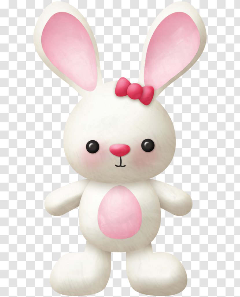 Easter Bunny Rabbit Bunnies Love Clip Art - Infant Transparent PNG