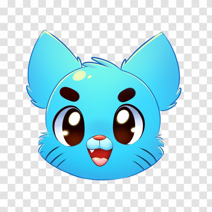 Gumball Watterson Fan Art Drawing - Snout Transparent PNG