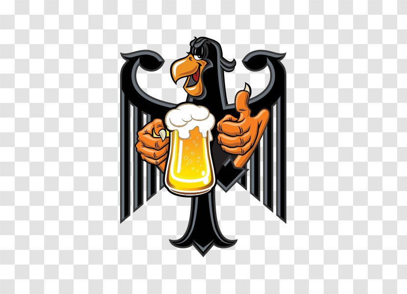 Coat Of Arms Germany Eagle T-shirt - German Beer Transparent PNG