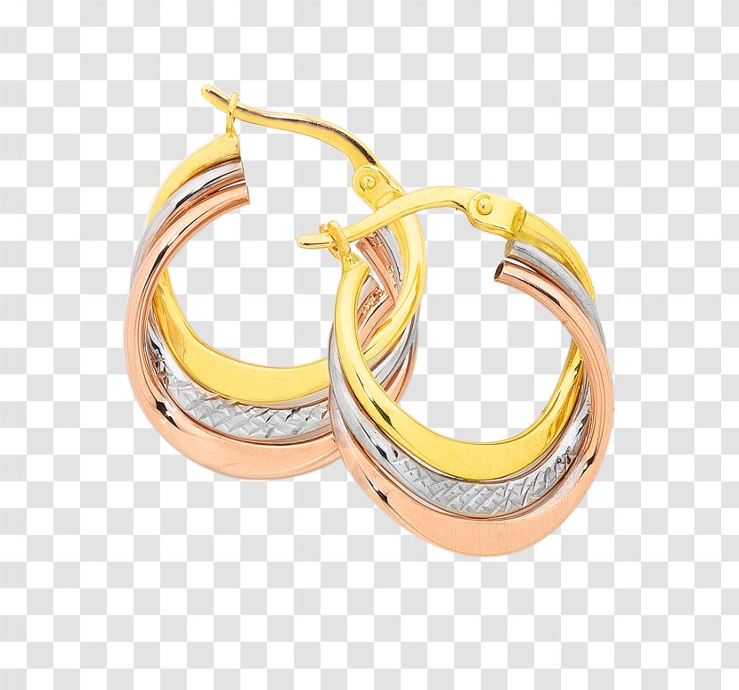 Earring Body Jewellery Bangle - Fashion Accessory - Gold Hoop Transparent PNG