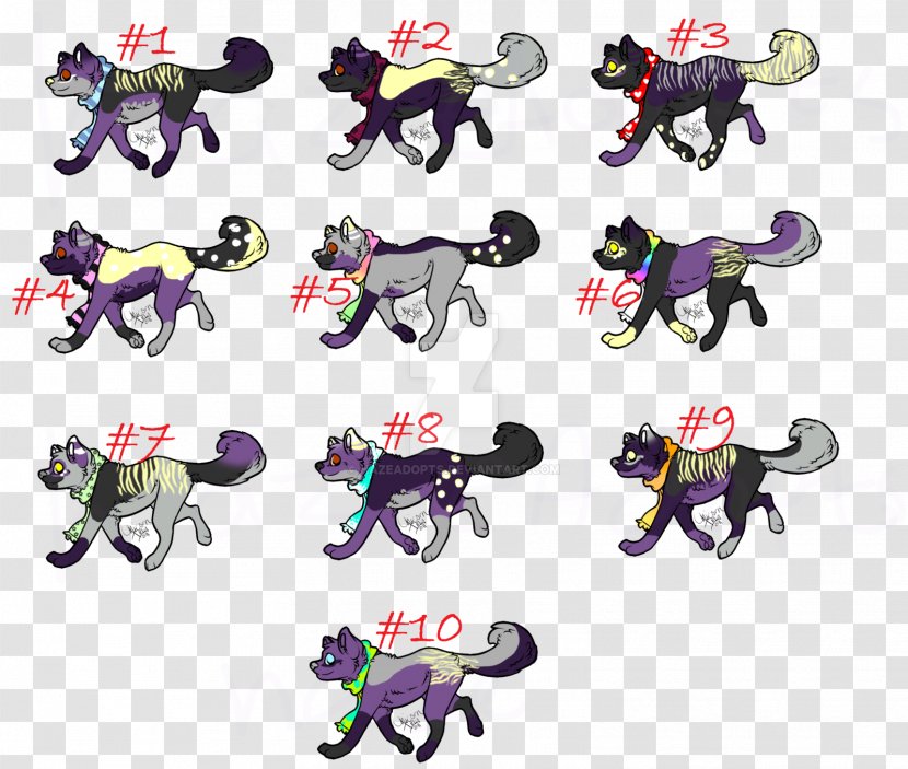 Carnivores Character Figurine Purple Action & Toy Figures - Horse Like Mammal - Breeding Transparent PNG