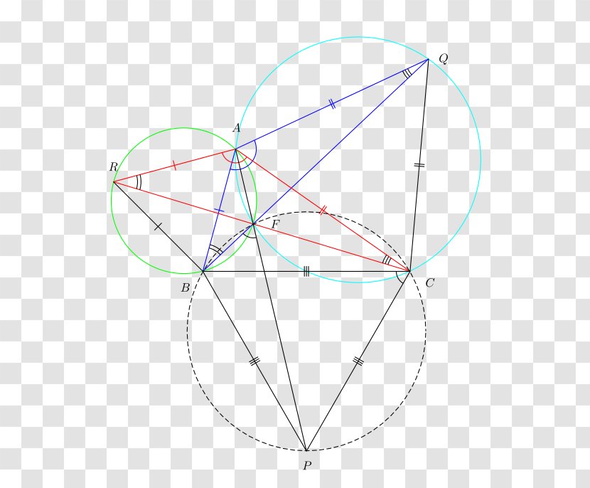 Fermat Point Mathematics Triangle Center - Mathematician Transparent PNG
