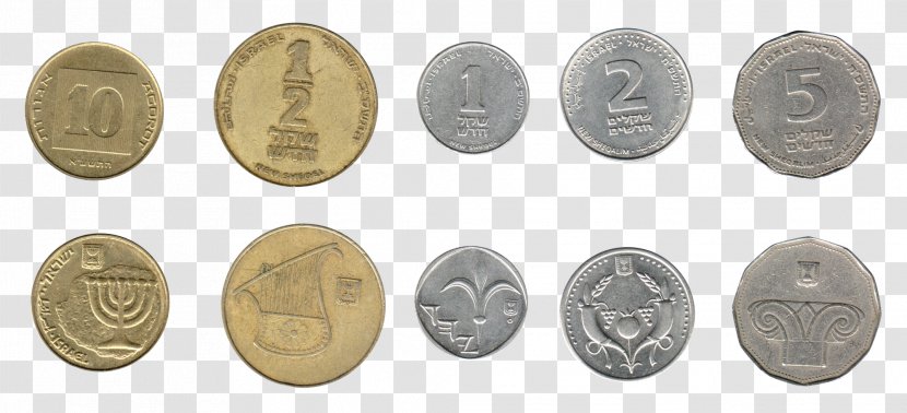 Israeli New Shekel Coin 10 Agorot Controversy - Money - Coins Transparent PNG