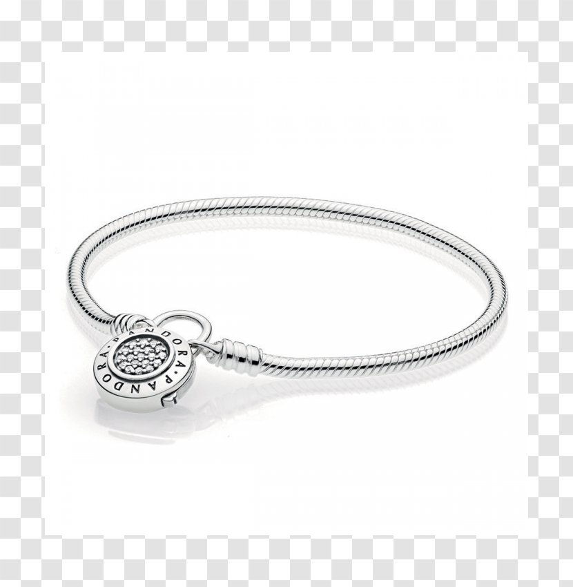 Pandora Charm Bracelet Jewellery Silver - Sterling Transparent PNG