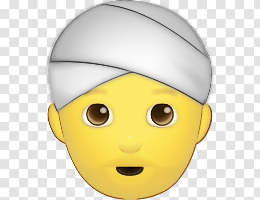Smiley Face Background - Forehead - Cap Head Transparent PNG