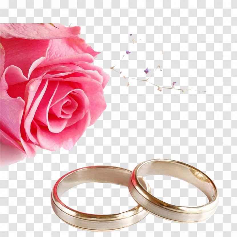 Wedding Invitation Ring Rose Wallpaper - Family Transparent PNG