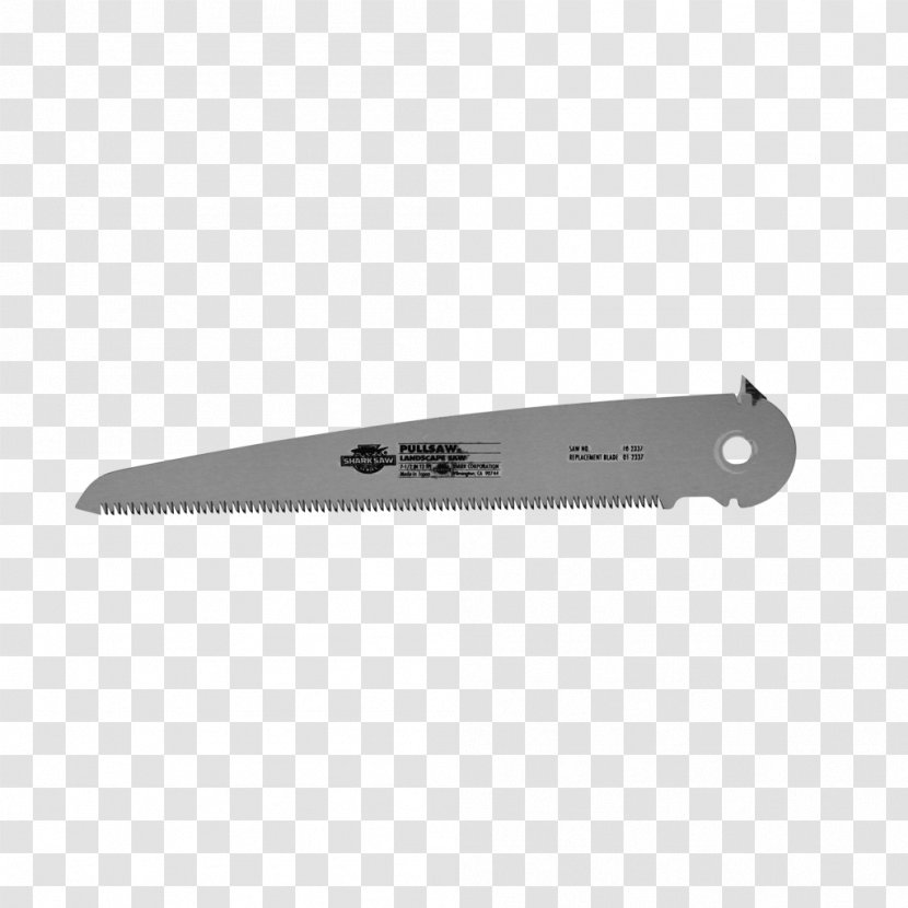 Knife Serrated Blade Weapon Tool - Saw Transparent PNG