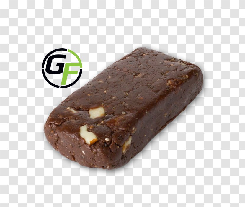 Chocolate Brownie Fudge Energy Bar Praline - Almond Nut Transparent PNG