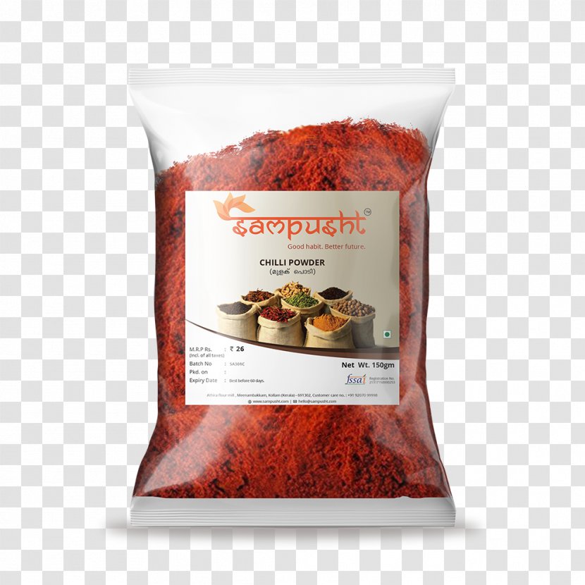 Spice Mix Chili Powder Puttu Coriander Kashmiri Cuisine - Weight - MurukU Transparent PNG