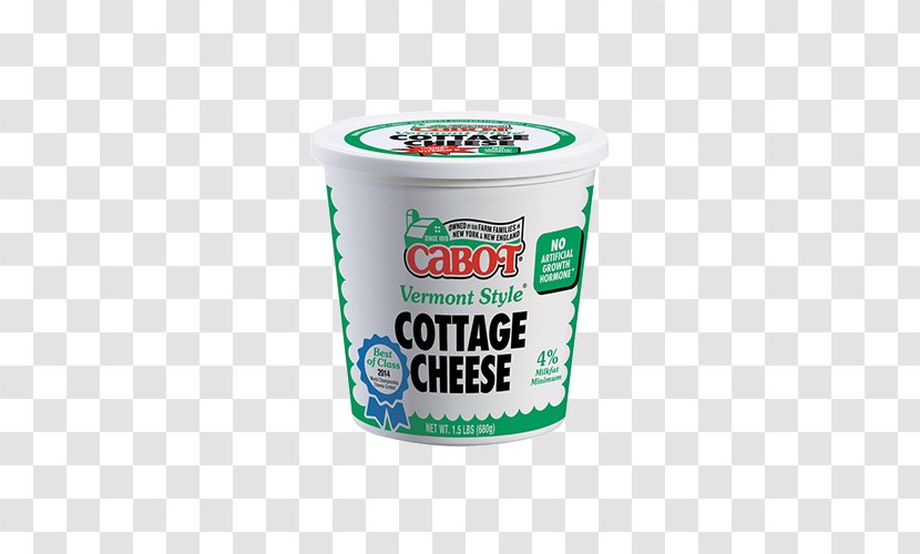 Milk Cabot Creamery Dairy Products Cottage Cheese - Curd - Pound Medicine Transparent PNG
