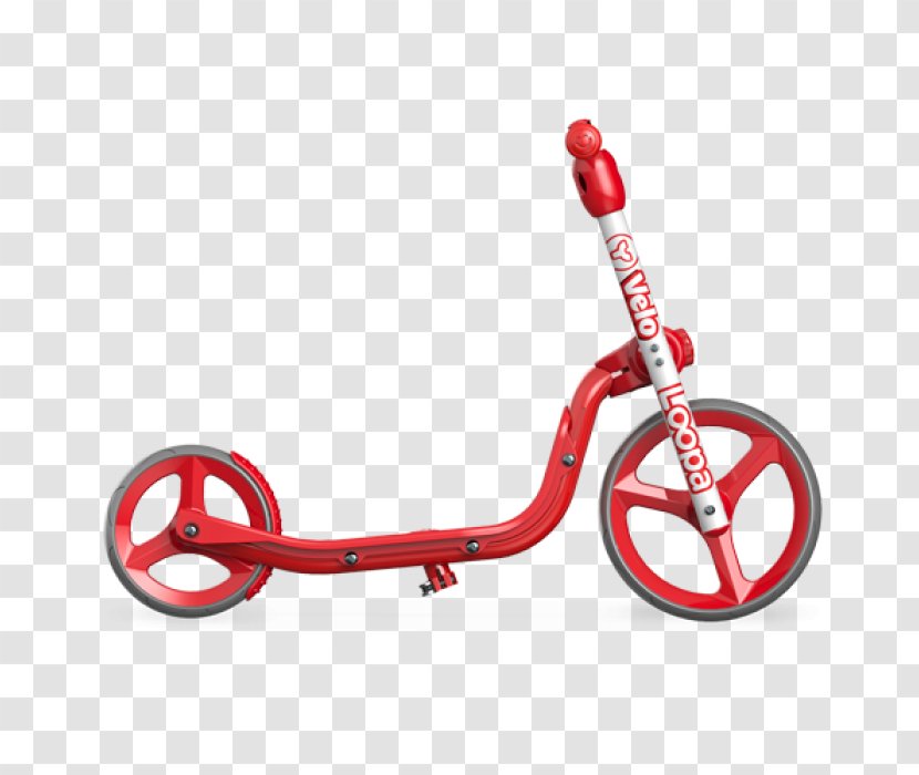 Bicycle Frames Wheels Yvolution Y Velo Kick Scooter - Red - Balance Transparent PNG