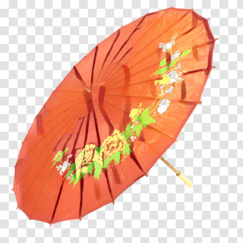 Umbrella Cartoon - Antuca - Peach Plant Transparent PNG