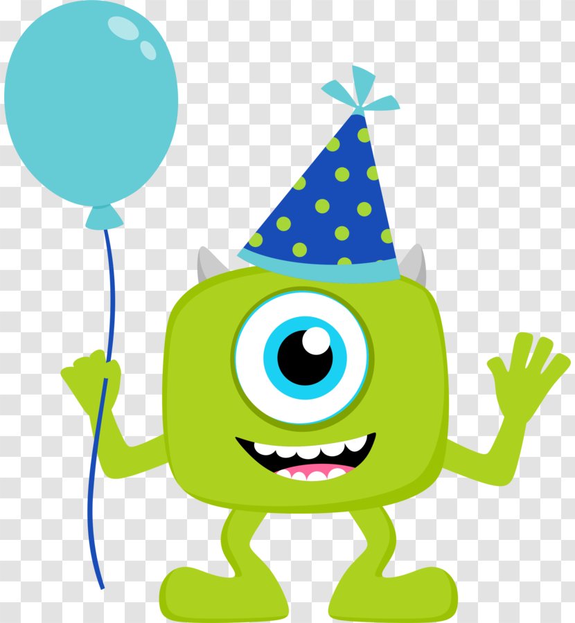 Wedding Invitation Mike Wazowski James P. Sullivan Birthday Monsters, Inc. - Drawing - Baby Monster Cliparts Transparent PNG