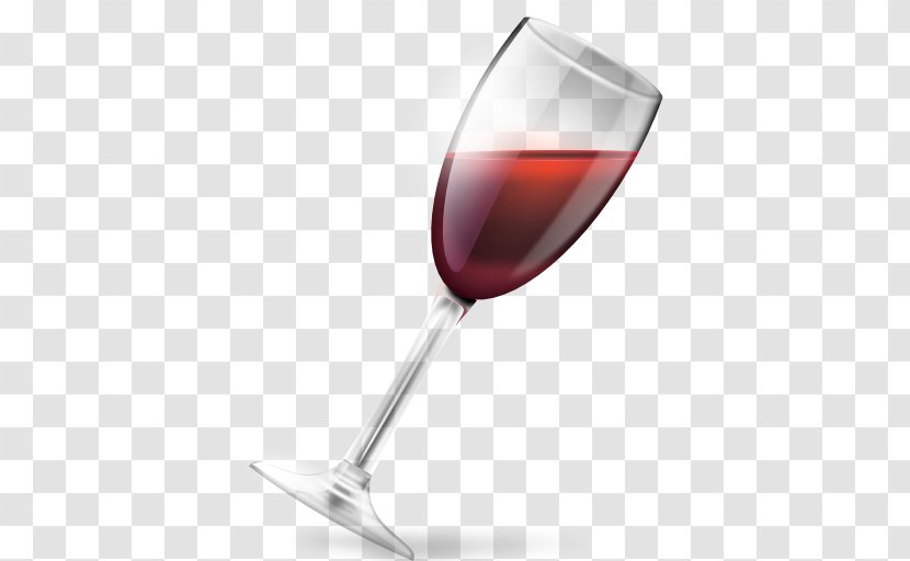 Red Wine Champagne Bottle Alcoholic Drink - Glass Image Transparent PNG