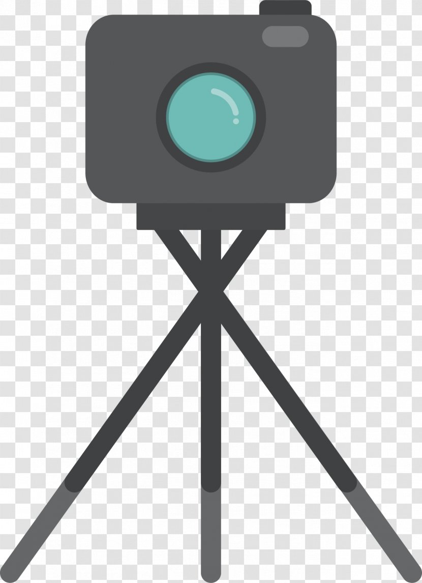 Video Camera Tripod Animation Drawing - Recording Transparent PNG