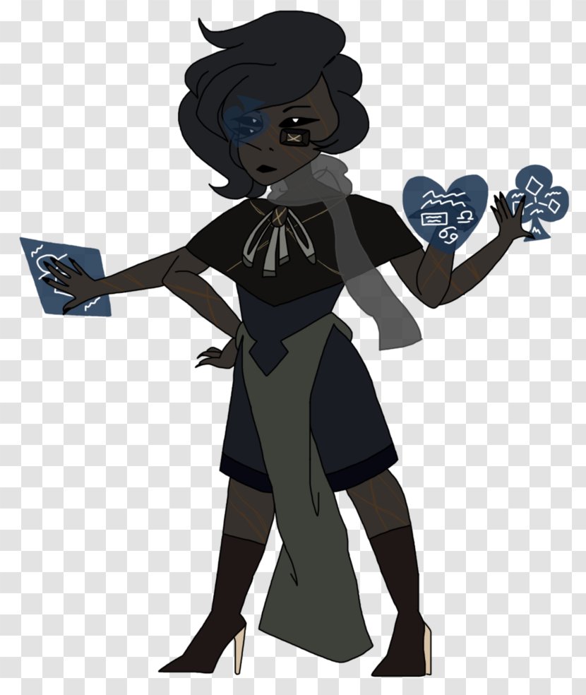 Illustration Cartoon Costume Legendary Creature - Fictional Character - Black Star Diopside Transparent PNG