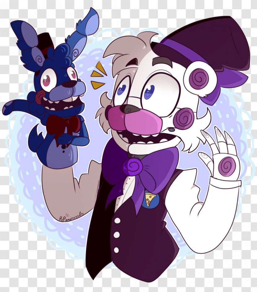 Five Nights At Freddy's: Sister Location DeviantArt Drawing - Violet - Funtime Freddy Transparent PNG