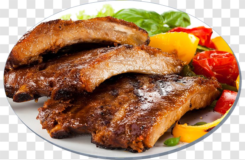 Spare Ribs Barbecue Grill Chinese Cuisine Borscht - Pork Transparent PNG