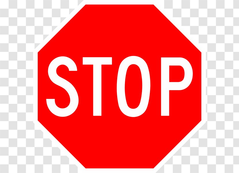 Stop Sign Manual On Uniform Traffic Control Devices Warning - Printable Transparent PNG