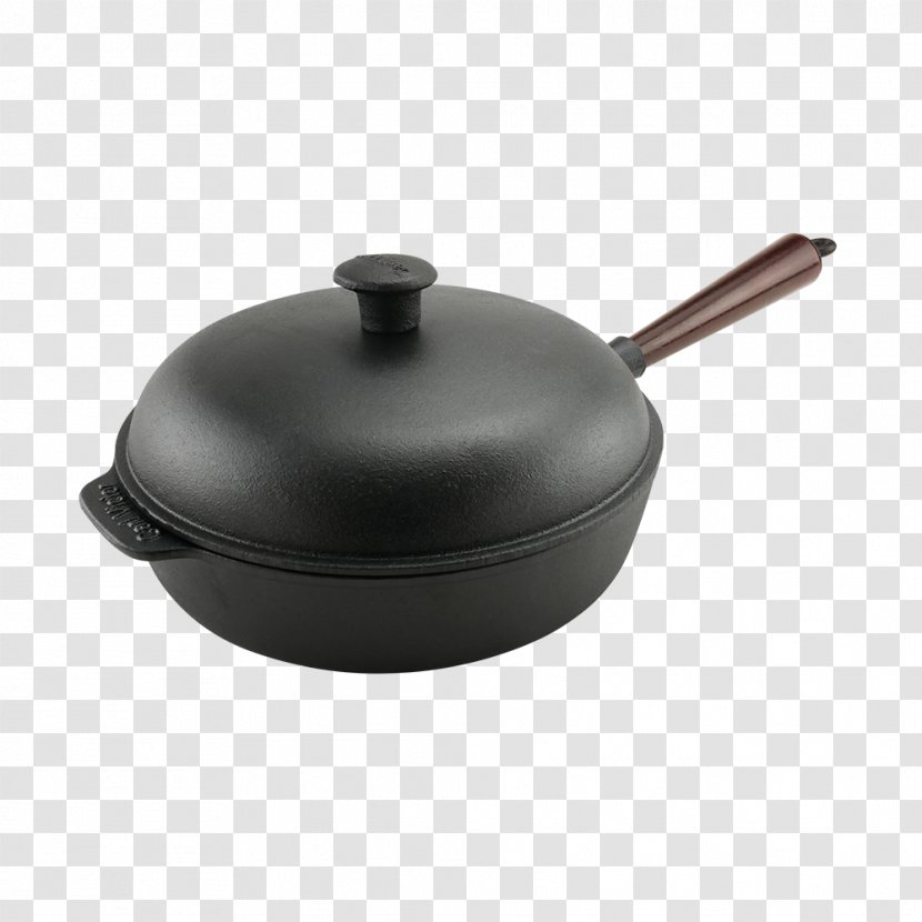 Cast Iron Frying Pan Lid Induction Cooking - Ranges Transparent PNG