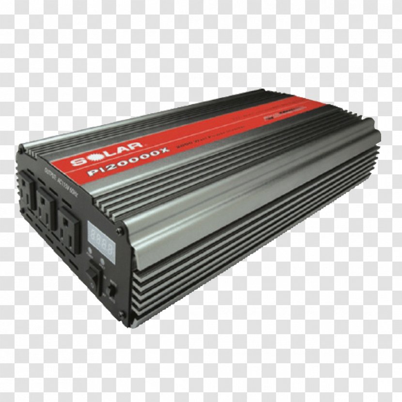 Battery Charger Power Inverters Solar Inverter Electric Converters - Supply - Automotive Transparent PNG