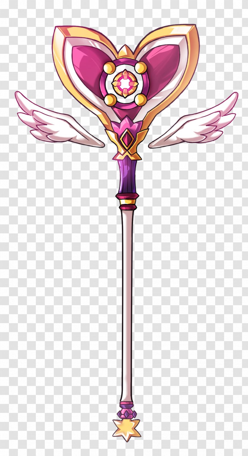 Elsword Witchcraft Dimension DeviantArt - Cartoon - Staff Transparent PNG