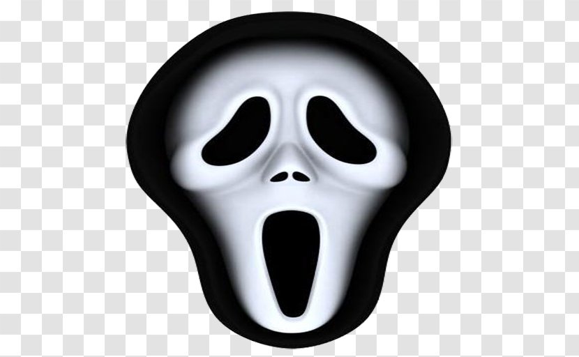 Ghostface Mask The Scream Halloween Costume - Snout Transparent PNG