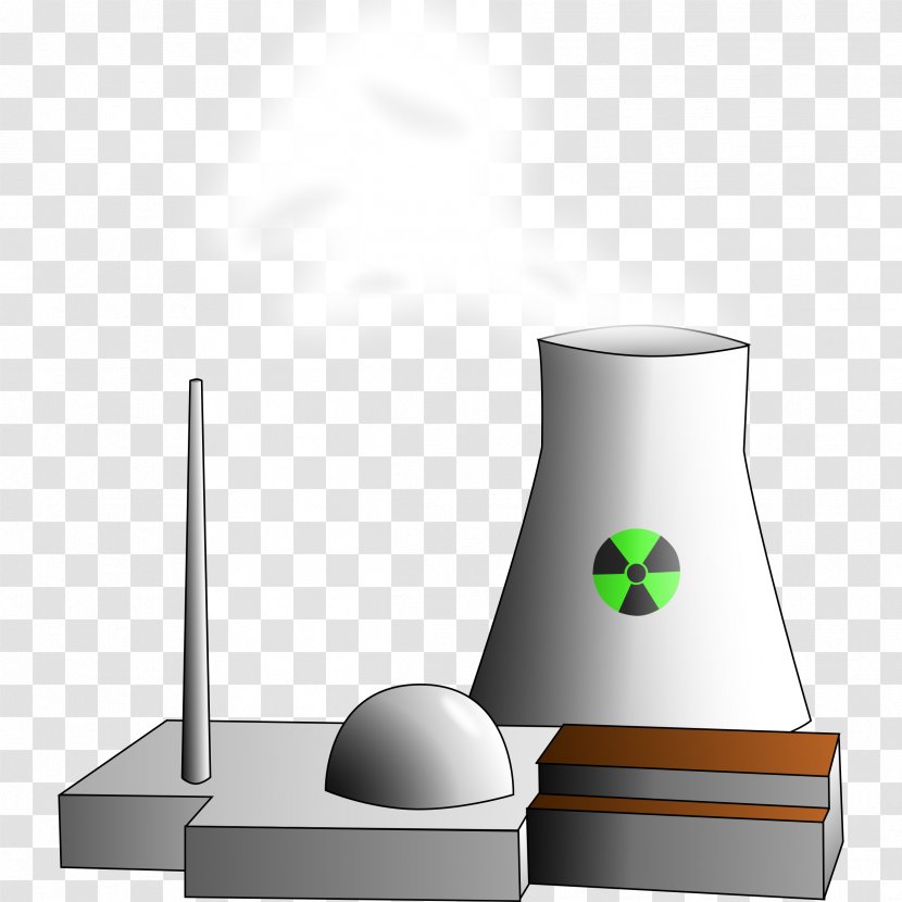 Nuclear Power Plant Reactor Station Clip Art - Radiation Clipart Transparent PNG