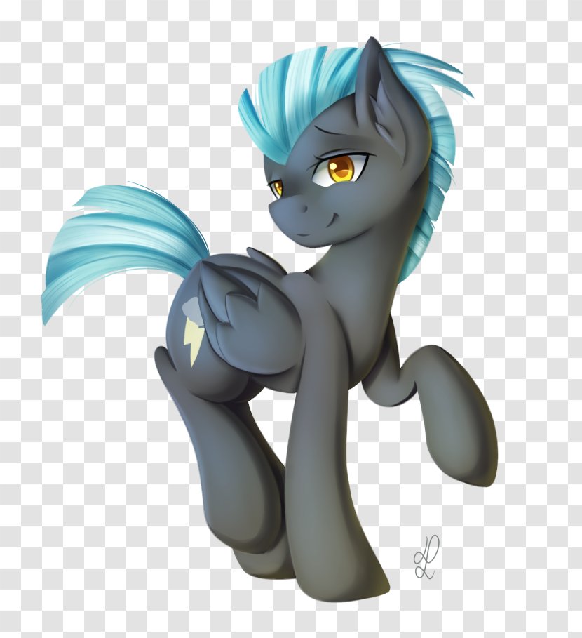 Pony Thunderlane Fan Art DeviantArt Cartoon - Mythical Creature - Thunder Light Transparent PNG