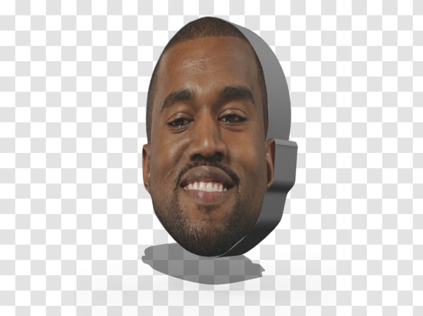 Kanye West Chin Copromotor Science Food Quality - Moustache - Kimoji Transparent PNG