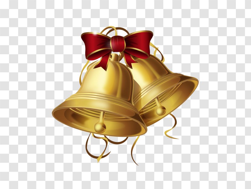 Royal Christmas Message Card Decoration Clip Art - Holiday - Bells Transparent PNG