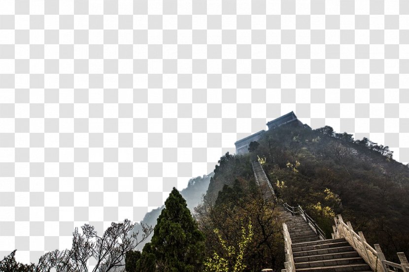 Yuntai Mountain Longmen Grottoes Taihang Mountains Zhuyufeng Beijing - Sky - Twilight Under The Yuntaishan Transparent PNG