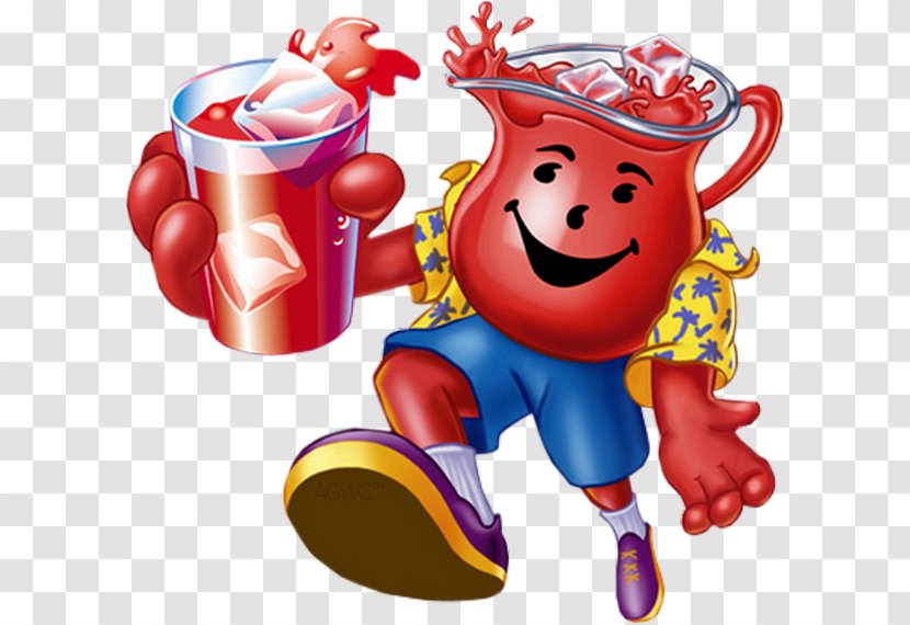 Kool-Aid Man Drink Mix Fizzy Drinks Grape - Koolaid Transparent PNG