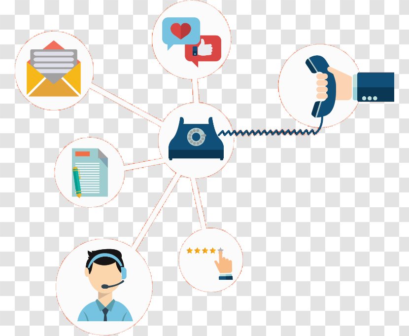 Customer Service Call Centre Product Vector Graphics - Technology - Communication Transparent PNG