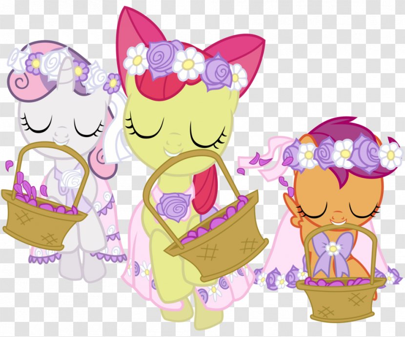 Applejack Pony Apple Bloom Cutie Mark Crusaders Filly - Silhouette - Creative Wedding Dress Transparent PNG