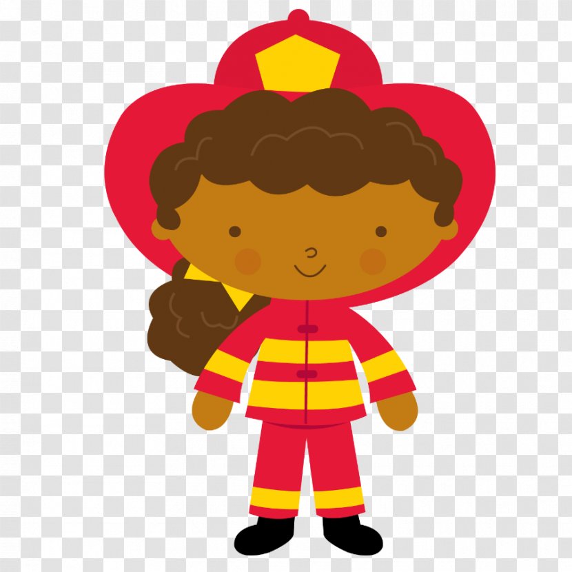 Firefighter Police Officer Clip Art - Yellow Transparent PNG