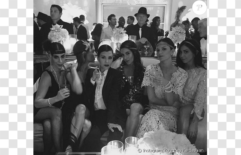 Jay Gatsby Female Party Kris Jenner Kourtney Kardashian - Snapshot Transparent PNG