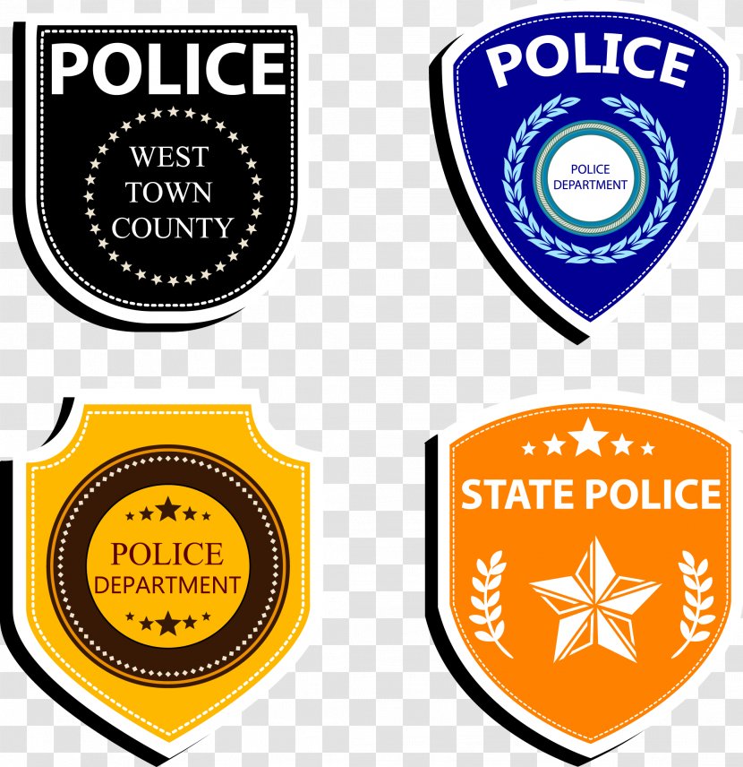Badge Police Officer Logo - Shape - Collection Transparent PNG