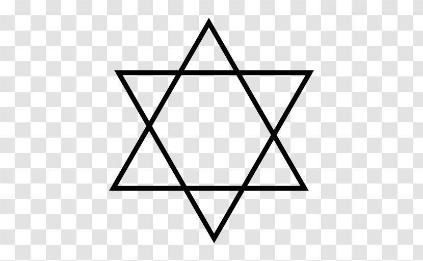 The Six-pointed Star Hexagram Five-pointed Symbol - Of David - Point Transparent PNG