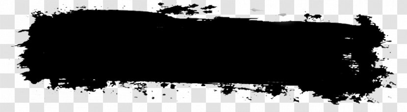 White Line Black M Font - Rectangle - Grunge Banner Transparent PNG