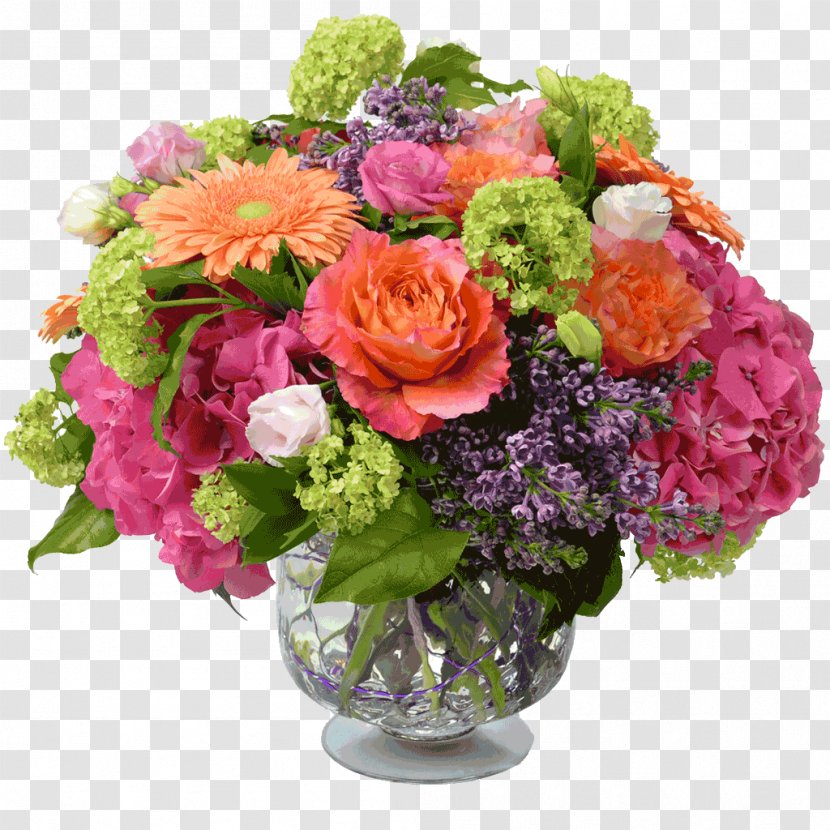 Flower Bouquet Floristry Cut Flowers Floral Design - Pink Family - Lilac Transparent PNG