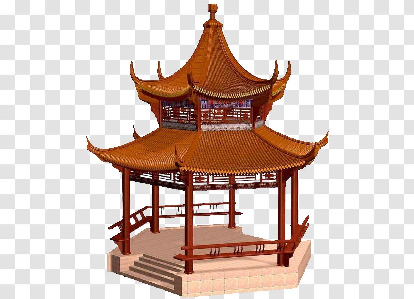 Chinese Pavilion Image Vector Graphics - Architecture Transparent PNG
