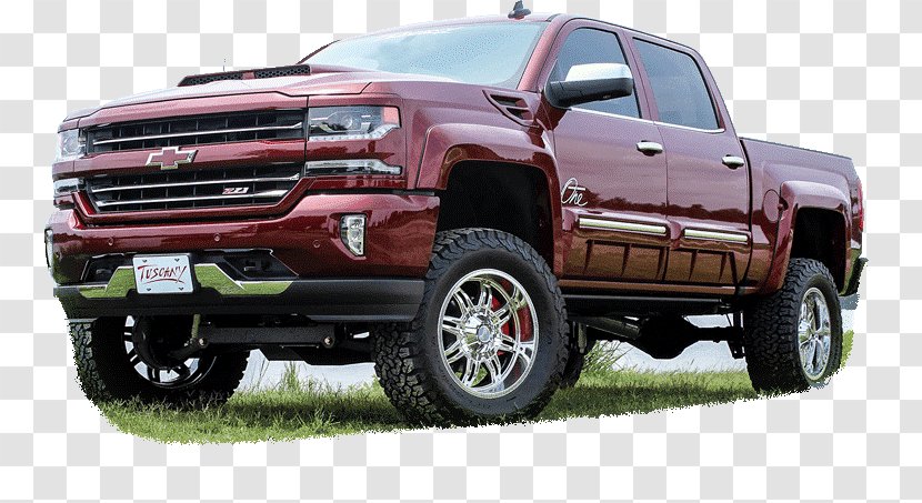 2018 Chevrolet Silverado 1500 Custom Rim Tire Bumper - Australian Dollar Transparent PNG