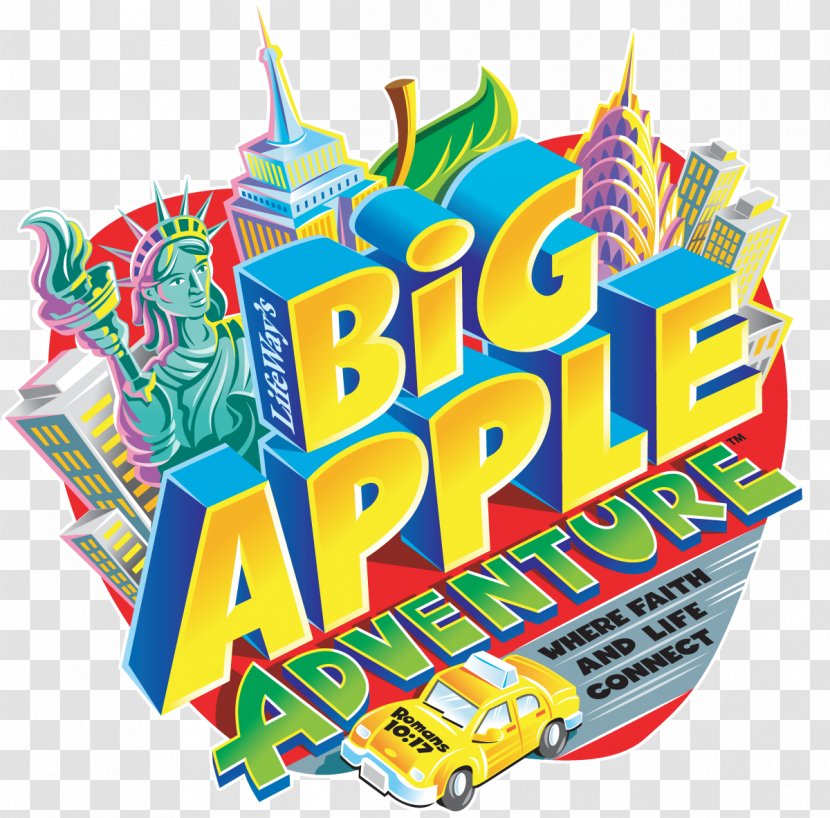 Apple Fifth Avenue Clip Art Big Graphics - New York City - Adventure Flyer Transparent PNG