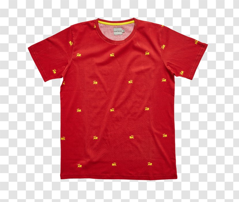 Soffe Big Boys' Long Cotton Sleeve T-Shirt Clothing - Red - Tshirt Transparent PNG
