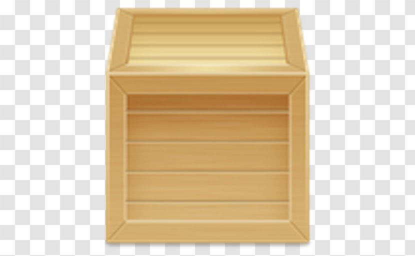 Cupboard Chest Of Drawers Rectangle - Cardboard Box Transparent PNG