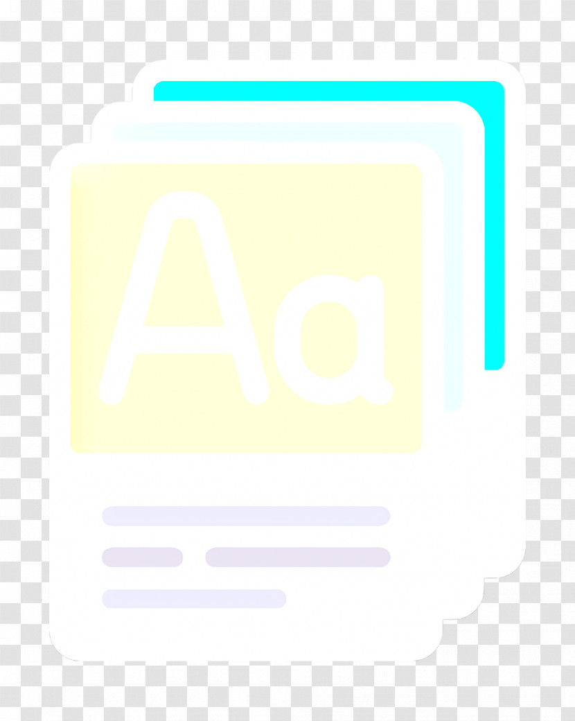 E-Learning Icon Abc Icon Vocabulary Icon Transparent PNG