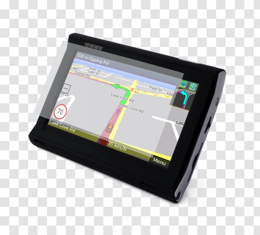 GPS Navigation Systems Map Navteq IGO Handheld Devices - Electronics Transparent PNG